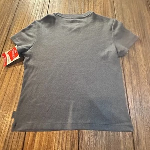 HANES Originals Supersoft Ladies T-Shirt Small Gray Bamboo Blend Ribbed Tee NWT - Foto 1 di 9
