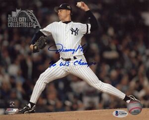 Jimmy Key 96 WS Champs Autographed New York Yankees 8x10 Photo - BAS COA