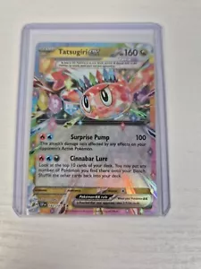 Pokemon - Tatsugiri ex - 142/191 - SV Surging Sparks - Paquete de medio arte de cartas frescas - Imagen 1 de 2