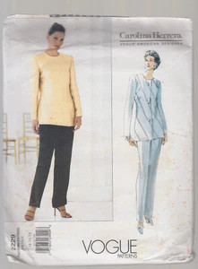 VOGUE pattern 2229 Jacket Pants Sz 14 16 18 uncut unused CAROLYN HERRARA - Picture 1 of 3