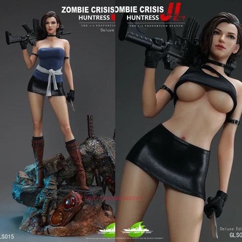1/4 GREEN LEAF STUDIO GLS015 Resident Evil Jill valentine Zombie Crisis Huntress Cover