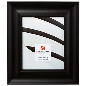 Craig Frames Impression Ornate, 2.75" Traditional Black Picture Frame - Picture 1 of 10
