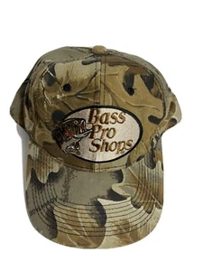 Bass Pro Red Head brimmed hat cap mens snapback camo outdoor hunting fishing - Picture 1 of 7