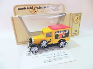MATCHBOX AYER MoY30 ""FORD MODELO UNA FURGONETA, ISLA DE MAN TT 1988"" CÓDIGO 2/3 - Imagen 1 de 5