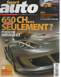 SPORT AUTO 541 BENTLEY CONTINENTAL GT ARNAGE T CAYMAN RUF RK GEMBALLA MIRAGE GT - Bild 1 von 3