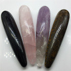 Baguette de massage cristal de quartz naturel 18 cm baguette quartz rose grand cristal de guérison