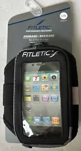 Fitletic iPhone SE/5 Armband Case Sports Running Exercise Arm Band Holder L/XL - Picture 1 of 2