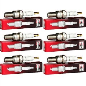 6 pcs Spark Plugs Champion Industrial Set for 1920-1921 CASE MODEL V