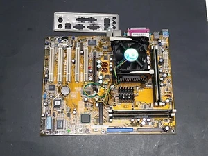 ASUS P4T533-C Motherboard & 2.4GHz Pentium 4 CPU & 512mb RAMBUS RD-RAM AGP PCI - Afbeelding 1 van 5