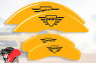 2022-2023 Santa Cruz Front + Rear Yellow "MGP" Brake Disc Caliper Covers 28194