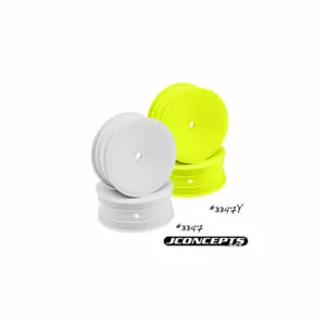 JConcepts # 3347Y Front Mono, 12mm Hex Wheel, Yellow: B5, B4.1, RB5 - Picture 1 of 1