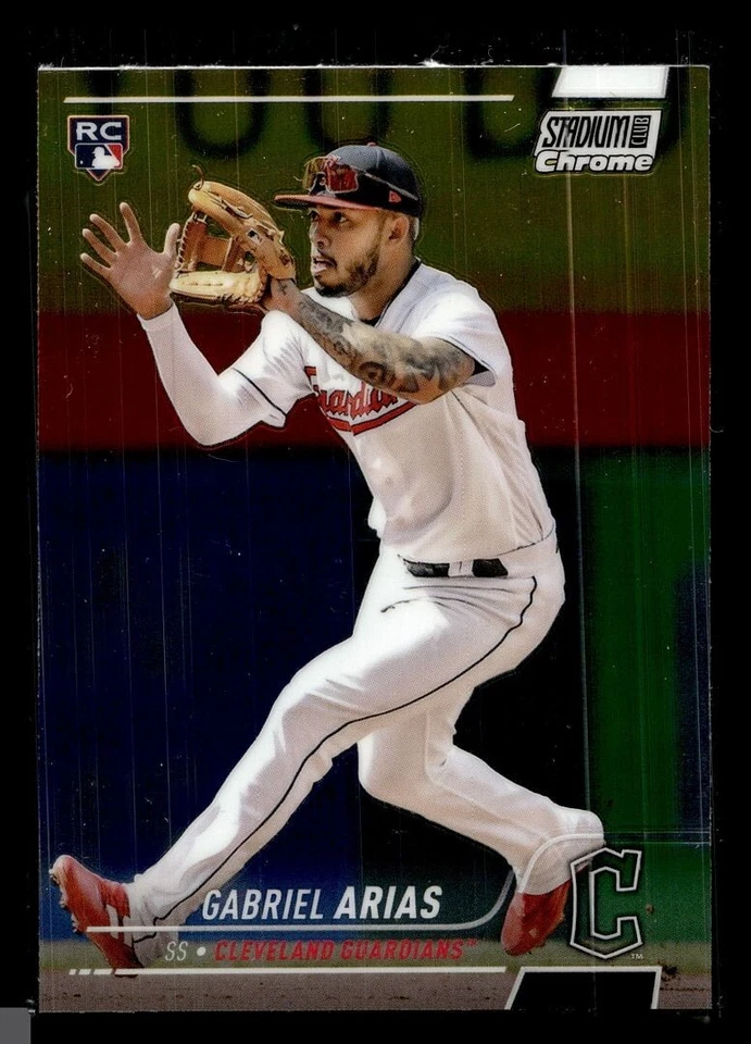 2022 STADIUM CLUB CHROME ROOKIE GABRIEL ARIAS GUARDIANS - Image 1 of 1