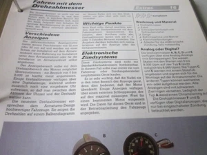 Auto 1x1 Analog Technik Systeme 16 Drehzahlmesser - Picture 1 of 1