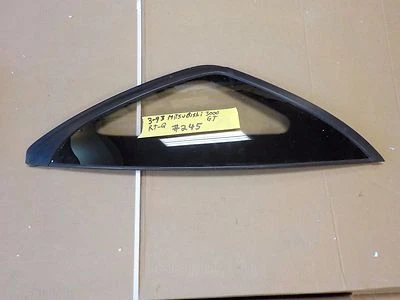 1993 93 mitsubishi 3000 gt right quarter panel side glass window dodge passenger - Image 1 of 4