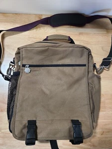 Geartex Messenger Bag Converts to Backpack Several Storage Compartments - Picture 1 of 4