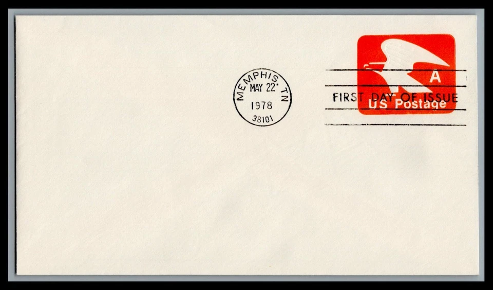 US FDC # U580 "A" Rate Eagle none   1978, 9M475 - Image 1 of 1