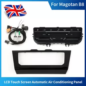 LCD Touch Screen Air Conditioning Heating Ventilation Control Unit For Passat B8 - Picture 1 of 6