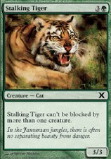 STALKING TIGER FOIL 10th Edition MTG Magic the Gathering Cards DJMagic