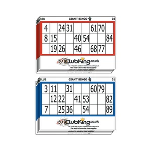 A4 Re-Usable Bingo Tickets / Cards - Picture 1 of 1