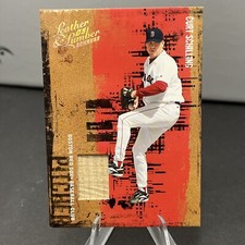 2005 Donruss Leather & Lumber Game Used Bat 88/100 Curt Schilling #33
