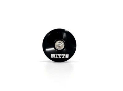 Nitto 1 1/8" Replacement Stem Top Cap In Black - Image 1 of 2