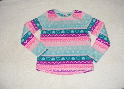 Garanimals Multicolor Long Sleeve Fleece Top - Size 8 - Image 1 of 3