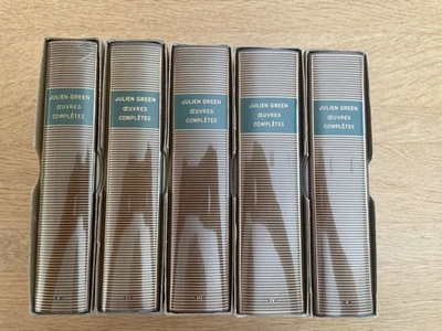 5 livres Pleiade - Julien Green tomes 1 à 5 - Photo 1/4