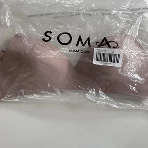Soma Nursing Bra Enbliss Wireless 34C Adobe Rose NWT - Picture 1 of 6