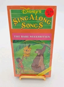 Disney’s Sing Along Songs VHS Bare Necessities Volume 4 (Rare) 1993 New Sealed - Picture 1 of 6