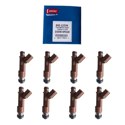 8x OEM DENSO FUEL INJECTORS 23250-50060 TUNDRA SEQUOIA 4RUNNER GX470 LX470 4.7L Foto 1 de 4