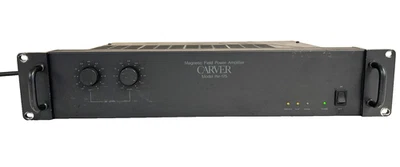 Carver Magnetic Field Power Amplifier Model PM-175 w/ Rack Handles - SEE DETAILS - Image 1 of 4
