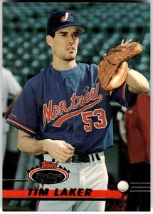 1993 Stadium Club #18 Tim Laker - Picture 1 of 2