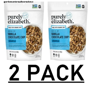 2er Pack - Purely Elizabeth Vanilla Chocolate Chip Ancient Grain Granola, 24 Unzen - Bild 1 von 6