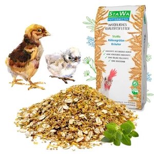 StaWa Kükengrütze Kräuter, Alleinfutter für Hühnerküken - 25 kg (1,40 € / kg) - Bild 1 von 4