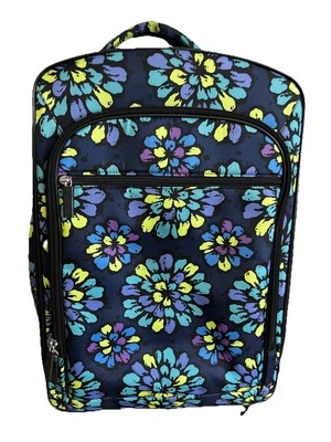 Maleta con ruedas Vera Bradley Indigo Pop lados suaves retirada Foto 1 de 4