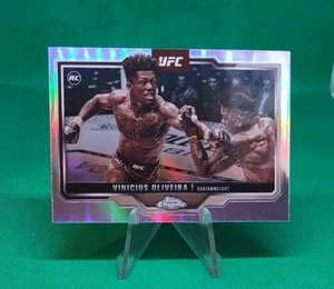2025 Topps Chrome UFC Sepia Refractor Vinicius Oliveira RC - Picture 1 of 1
