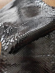 Genuine Snake skin, Italian genuine snake leather, exotic leather - Picture 1 of 4