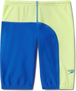Speedo Boy's Swimsuit Jammer Begin to Swim Solid -: Block Sharp Green Size 4 - Picture 1 of 2