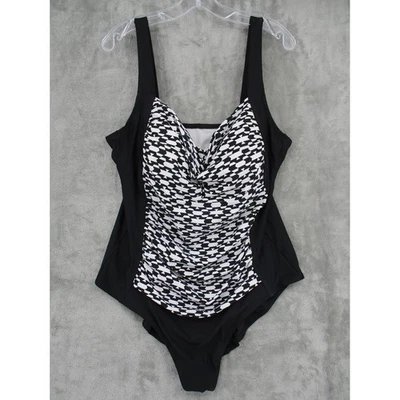 Купальник женский Pure Energy 24 Вт для похудения цельный полочный бюстгальтер пляжный курортный черный - Изображение 1 из 4