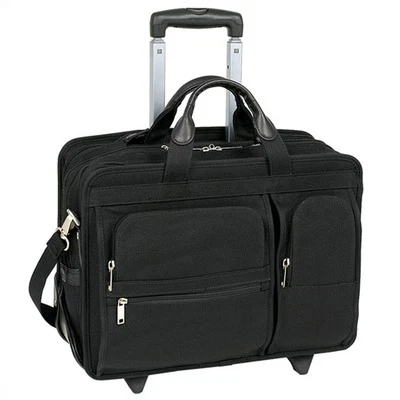 Mcklein Clinton Detachable-Wheeled Laptop Case