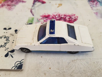 K-19 Corgi Cubes: Einsatzfahrzeug weiss/blau - Bild 1 von 4