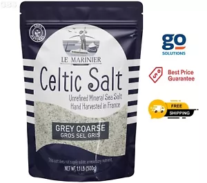 Light Grey Celtic Sea Salt Natural No Additives Hand Harvested Resealable Bag - Picture 1 of 9