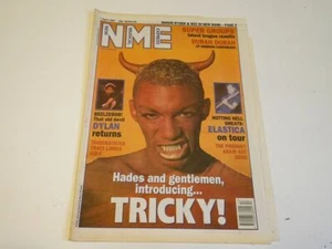 Tricky 1995 Full Page (12" X 16") UK NME Front Cover - Picture 1 of 1
