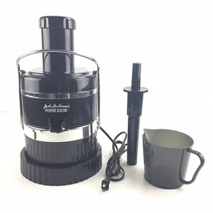 Jack La Lanne’s Power Juicer CL-003AP - Black - Missing Crescent Tool - Picture 1 of 7