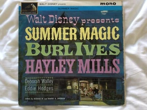 WALT DISNEY SUMMER MAGIC OST 1963 LP MONO FLIP-BACK HMV  A1/B1 HALEY MILLS  - Picture 1 of 7