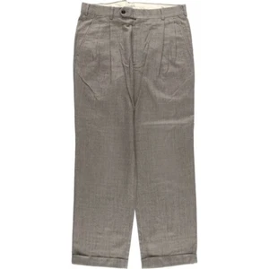 90'S NAUTICA Two-pleat wool pants slacks for men, W34 equivalent, vintage / ... - Picture 1 of 12