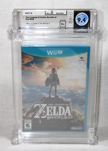 The Legend of Zelda: Breath of the Wild Nintendo Wii U - WATA 9.4 A+ Sealed - Picture 1 of 11
