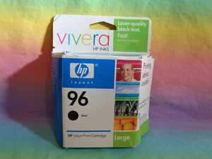 Cartucho de tinta negro grande HP Vivera 96 caducado junio 2006 nuevo/sellado - Imagen 1 de 6