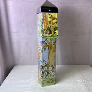 New Studio M Art Pole Flower Cart 22” Susan Winget PVC Weather Resistant Pole - Picture 1 of 10