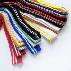 3.5cmStretch Knitted Rib Cotton Fabric T-shirt Neckline Elastic Collar Cuff Trim - Picture 1 of 28